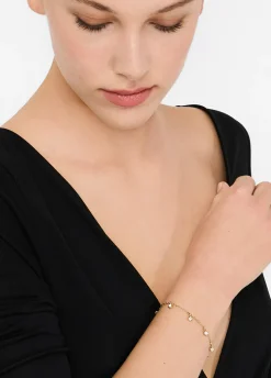 Bracciale con castoni gioiello