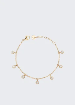 Bracciale con castoni gioiello