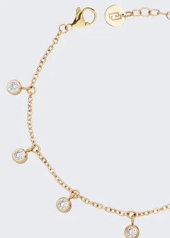 Bracciale con castoni gioiello