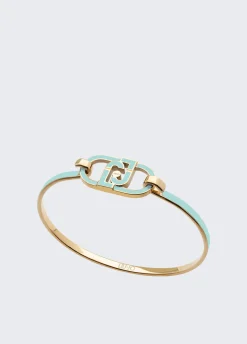 Bracciale rigido con logo