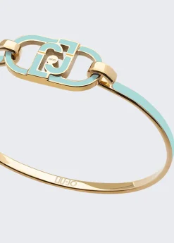 Bracciale rigido con logo