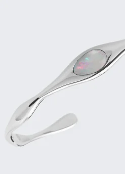 Bracciale rigido con pietra