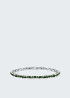 Bracciale tennis con brill