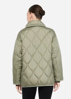 Caban in nylon trapuntato