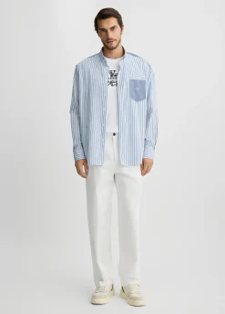 Camicia a righe