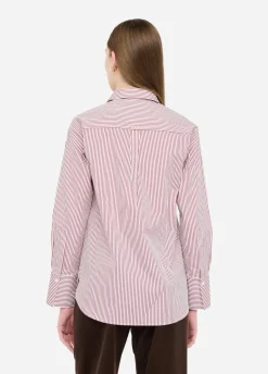 Camicia a righe con top