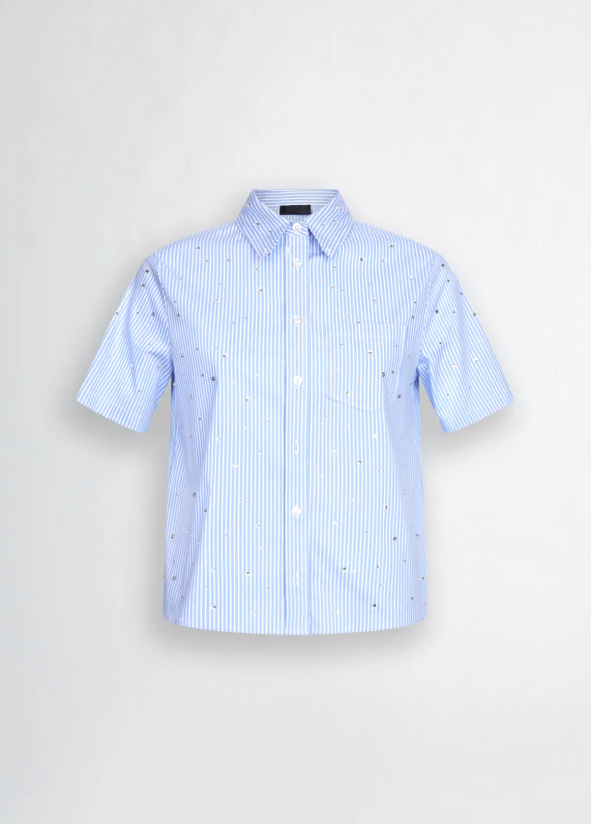 Camicia boxy a righe