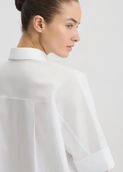 Camicia boxy in cotone