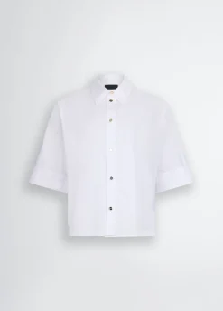Camicia boxy in cotone