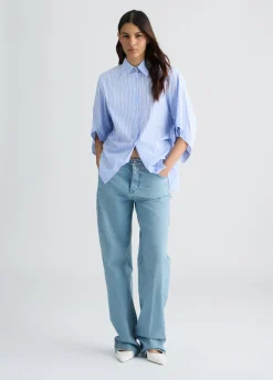 Camicia con maniche ampie