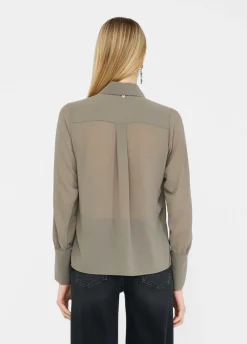 Camicia con perle