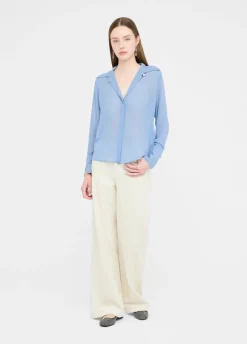 Camicia con perle