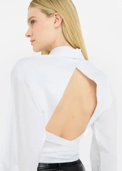 Camicia con ricami gioiello