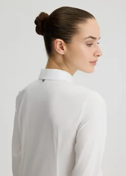 Camicia con ricami gioiello