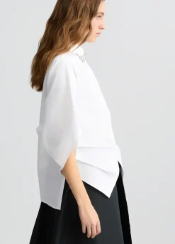 Camicia con ricami gioiello