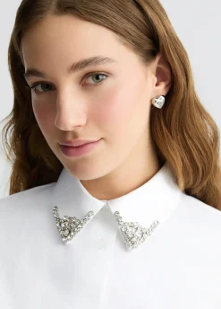 Camicia con ricami gioiello
