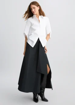 Camicia con ricami gioiello