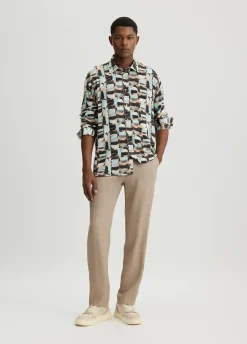Camicia con stampa