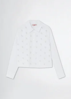 Camicia con strass