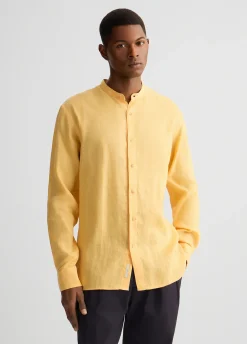 Camicia coreana 100% lino