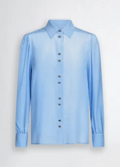 Camicia in crêpe de chine