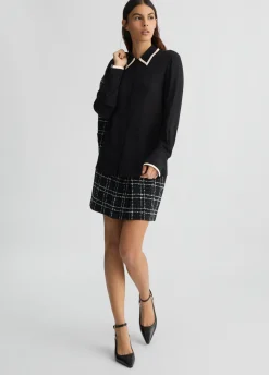 Camicia in crêpe de chine