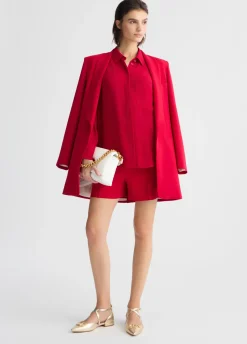 Camicia in georgette