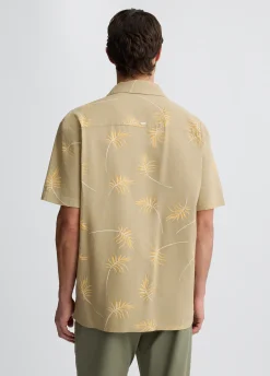 Camicia in lino e cotone