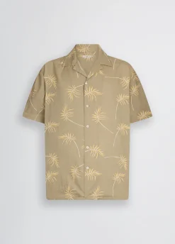 Camicia in lino e cotone