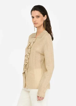 Camicia in maglia lurex®