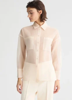 Camicia in organza
