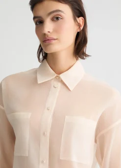 Camicia in organza