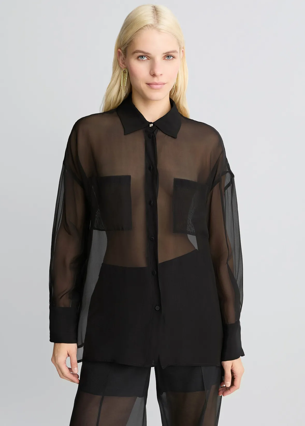 Camicia in organza