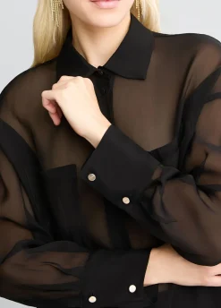 Camicia in organza