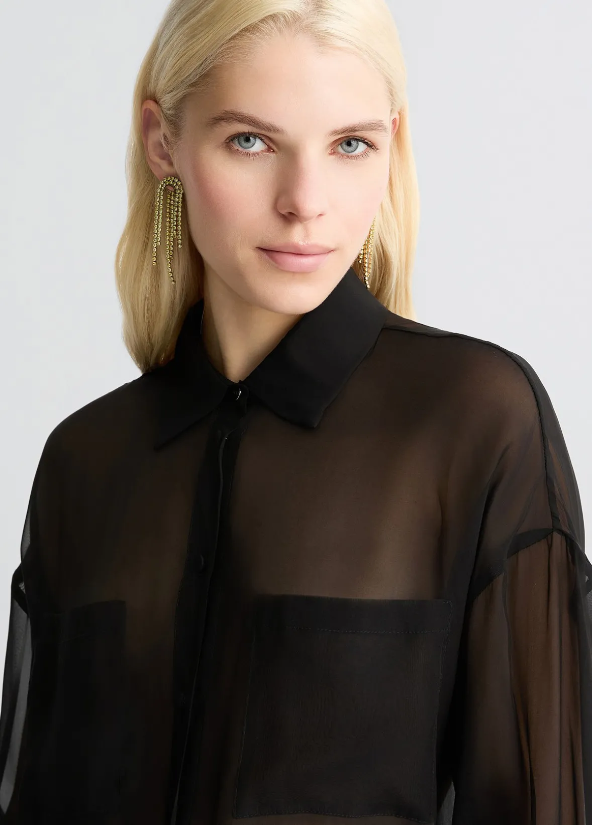 Camicia in organza