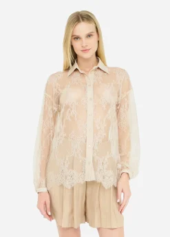Camicia in pizzo