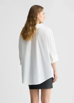 Camicia in popeline