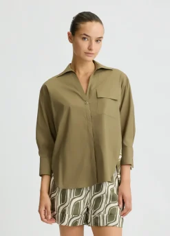 Camicia in popeline