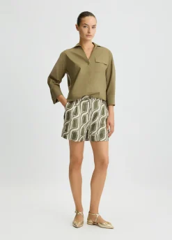 Camicia in popeline
