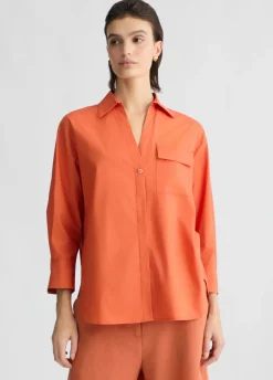 Camicia in popeline