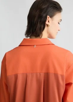 Camicia in popeline