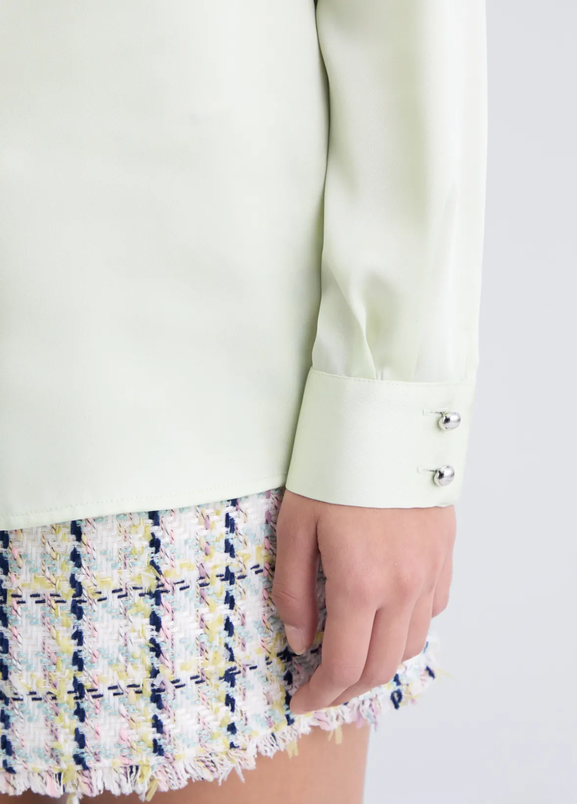 Camicia in raso