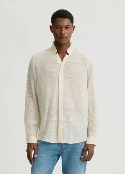 Camicia jacquard