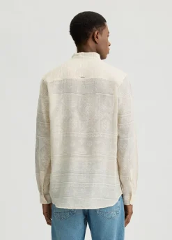 Camicia jacquard