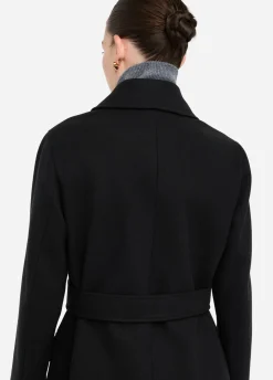 Cappotto con cintura