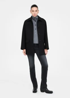 Cappotto con cintura