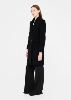 Cappotto doppiopetto in lana