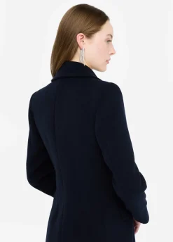 Cappotto doppiopetto in lana
