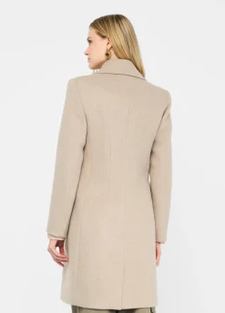 Cappotto doppiopetto in lana