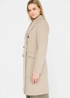 Cappotto doppiopetto in lana
